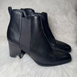 Casual Black Ankle Boots
